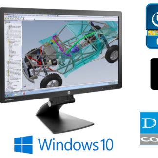 Bundle 27" Monitor HP + PC HP Compaq Elite 8300 SFF i7-3770/4GB DDR3/250GB Keyboard and Mouse